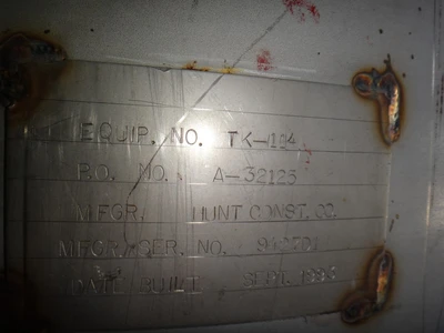 664 Gallon 304 Stainless Vertical Tanks