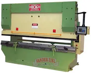 New | in-Stock CHICAGO HPB Press Brakes Michigan US | Vander Ziel Machinery Sales #482283