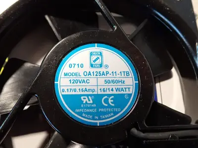 NEW ORION FANS OA125AP111TB