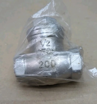New Sharpe Stainless Steel Swing Check Valve 1/2" 20276 CF8M 316 Disc