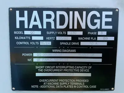 Used HARDINGE QC CNC Lathes Ohio US | HGR 24 #1763111