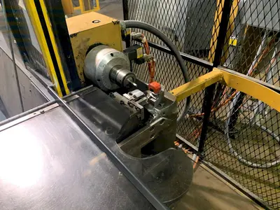 HUESTIS BEND-X CNC HORIZONTAL ROD BENDER: STOCK# 12717