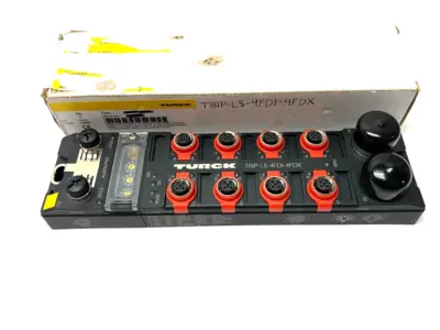 New | in-Stock Turck Safety Block I/O EtherNet/IP CIP Safety Module 10001828 PLC Processors Michigan US | Maverick Industrial Sales #1389624