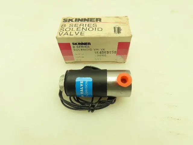 Honeywell Skinner B14DK9150 Solenoid Valve 3-Way NC 24VDC 150 PSI 1/16" NPT