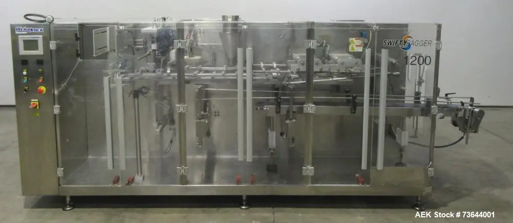 Used WEIGHPACK SYSTEMS SWIFTY 120 Form & Fill Horizontal - Pre Made Bags Illinois US | Aaron Equipment #908650