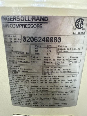 Ingersoll Rand TS5N5 Other Air Compressors | Fram Fram LLC (16)