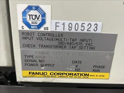 Used 2022 FANUC R-2000IB/220U Robots Michigan US | Aucto #1332125