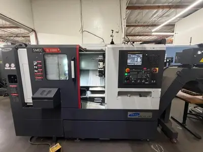2023 SMEC/Samsung Mdl. SL2000E CNC Turning Center w/ Fanuc Control