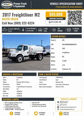 Used 2017 FREIGHTLINER M2 Carhaulers California US | Lillo Machinery #1542391