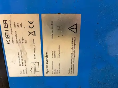 Used Kistler Servo Press Joining Module Miscellaneous Equipment (Metalworking) Michigan US | Maverick Industrial Sales #1402964