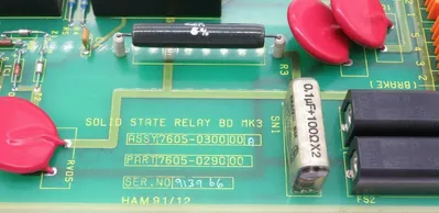 USED PRESSTECH 7605-0290-00 SOLID STATE RELAY BD ASSY# 7605-0300-00-A 7605029000