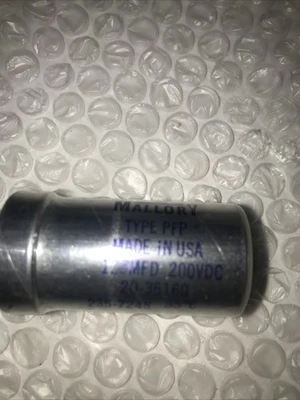 * New Mallory 235-7248 125MFD 200VDC Capacitor 20-36160 #