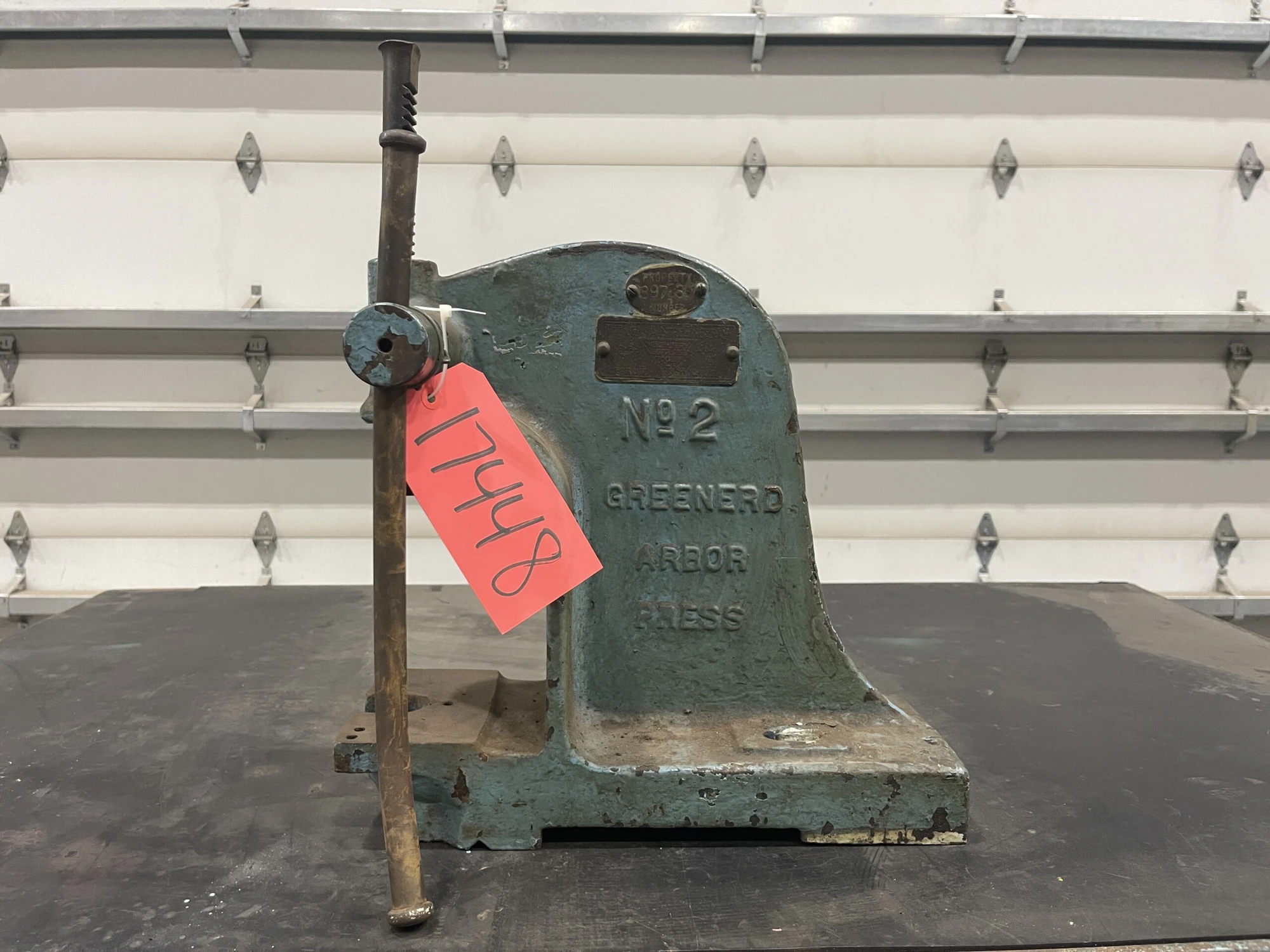 Greenerd No. 2 Arbor Press