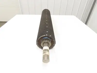 Intelligrated 34" Conveyor Grip Top Drive Pulley 5.5" Dia 32.5"W  1-11/16" Shaft