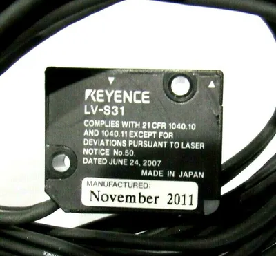 NEW KEYENCE LV-S31 LASER SENSOR LVS31