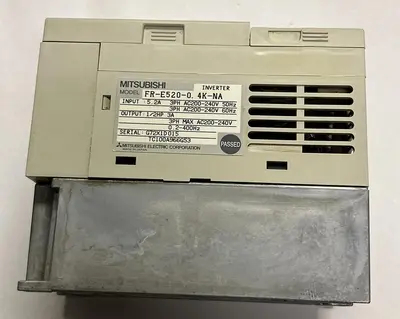 Used MITSUBISHI ELECTRIC FR-E520-0.4K Variable Speed Drives Ohio US | Surplus Asset Holdings #1238766