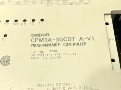 Used Omron Programmable Logic Controller 18-Input Pts 12-Output Pts PLC Processors Michigan US | Maverick Industrial Sales #1394403