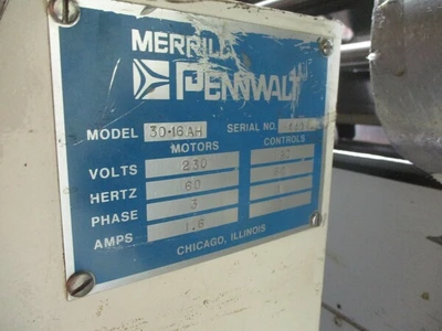 USED MERRILL 30-16AH