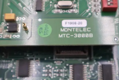 PASABAN MONTELEC MTC-3000B / MTC-3000 CPU #3973-A