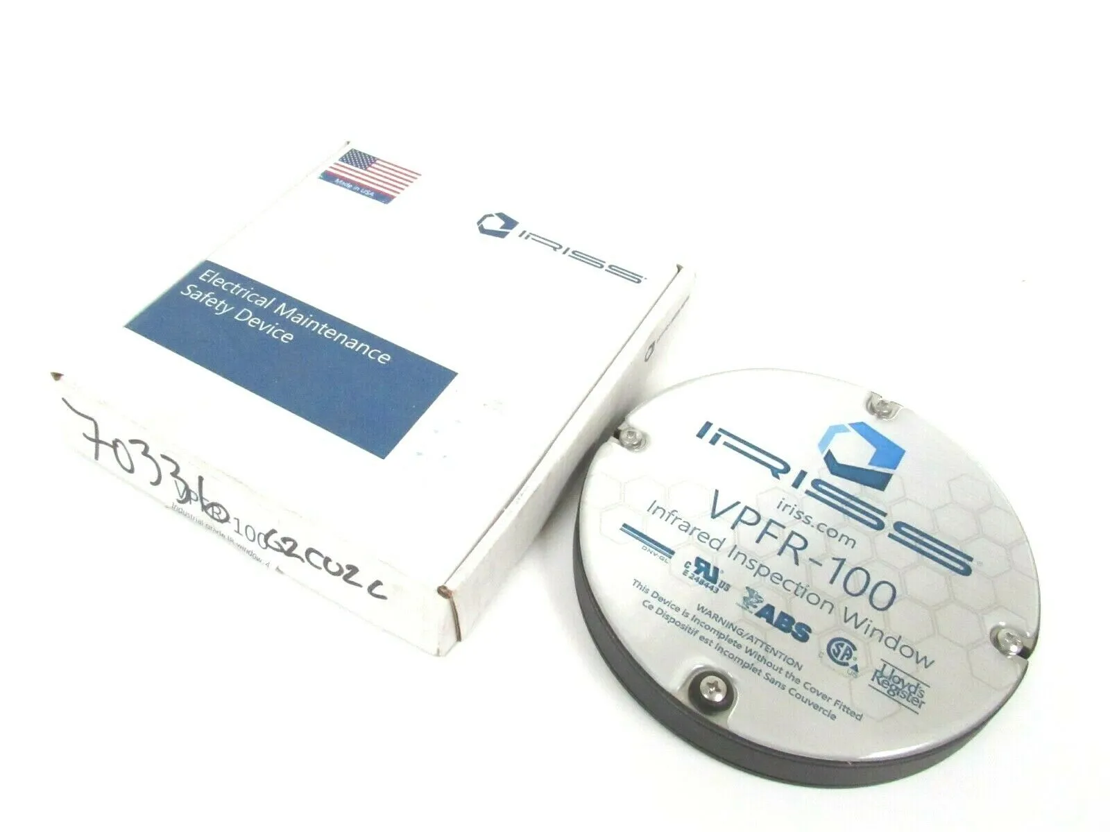 NEW IRISS VPFR-100 INFRARED INSPECTION VIEWING WINDOW VPFR100