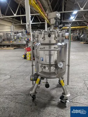 USED Feldmeier 100 Liter Feldmeier Reactor, 316 S/S, 50/120#