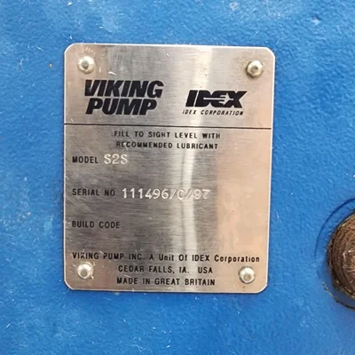 Pump VIKING Model S2S # 3347