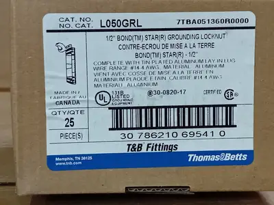 NEW THOMAS & BETTS L050GRL