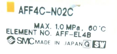 NEW SMC AFF4C-N02C MAIN AIR LINE FILTER AFF4CN02C