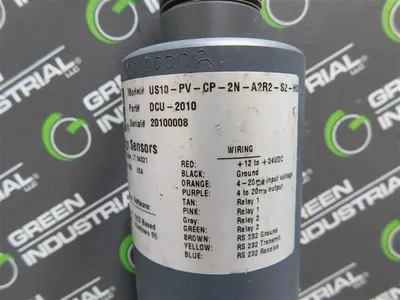 Sti US10-PV-CP-2N-A2R2-S2-H0 Ultrasonic Level Sensor DCU-2010 Used