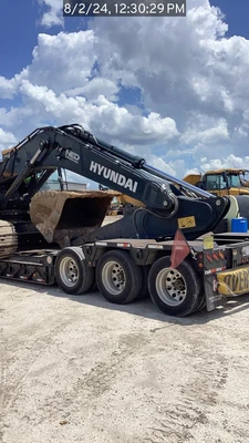Used 2023 HYUNDAI HX350AL Crawler Excavators Florida US | National Equipment Dealers #1422458