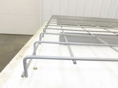 New Pallet Rack Wire Deck 36x46" Waterfall 3 Step Channel Racking 2500lb Mesh