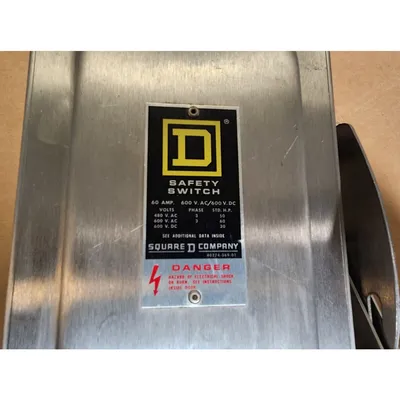 USED SQUARE D CO. HU362DS