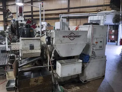 Used 2008 HYDROMAT EPIC V12‑51 CNC TRUNNION Rotary, Trunnion (Horizontal & Vertical) Transfer Machines Illinois US | Machinery Marketing International #1069258