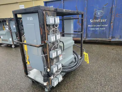 75 kVA Temporary Power Distribution Cart 600V Pri. 208Y/120V Sec.