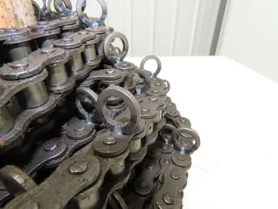 Dematic FMH 20052-000 Cable Chain Loop Ring Attachment #50 Roller Chain 80Ft