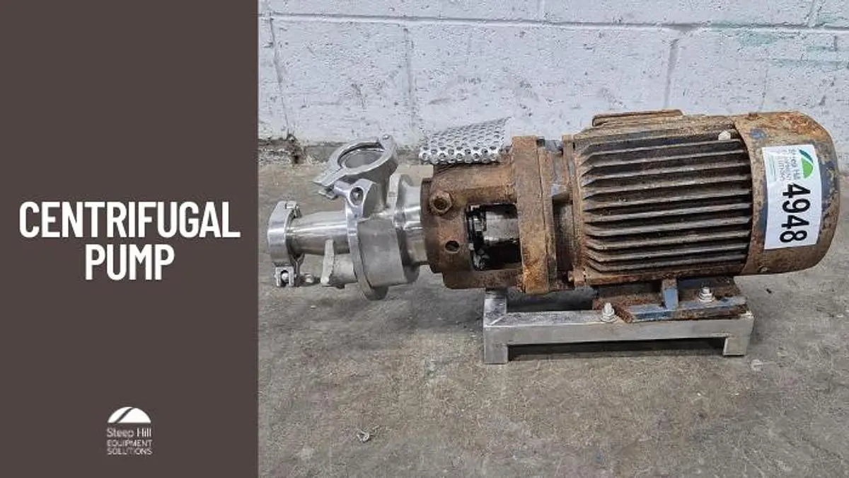 Stainless Steel Centrifugal Pump with Motor (No Plate)