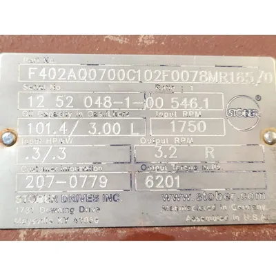 USED ACRISON INC. SBDF-10-2.5-N