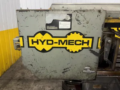 18" X 27" HYDMECH MODEL #S-25A AUTOMATIC HORIZONTAL MITER SAW WITH NESTING: STOCK #23698