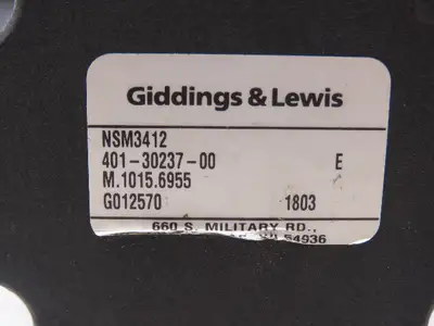 Used GIDDINGS & LEWIS _UNKNOWN_ Servo Motors Indiana US | Arrow Industrial #1365313
