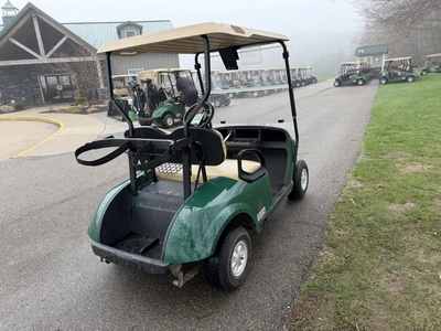 (1) 2017 E-Z-Go golf cart with a Kawasaki gas engine, model 625111G01, does not include Club canopy,...