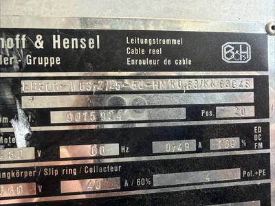 USED Conductix EB306-W63,2/25-50-HM K0-HM K0,63/KN G3 G4S