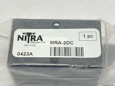 NEW NITRA PNEUMATIC VALVE MANIFOLD 1000PSI 2X 3/8" FNPT 2X 1/4" FNPT