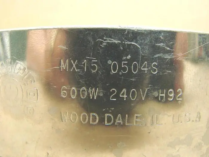 Used TEMPCO MX15 0504S Heater Bands Michigan US | Ideal Machinery #704581