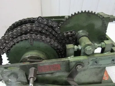 A&O Model 0 Vintage Mechanical Press Hand Pull Out Hold Back Safety Device