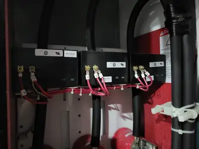 5kV/1200A Medium Voltage MCC Double Structure w/ Motor Protection Relays