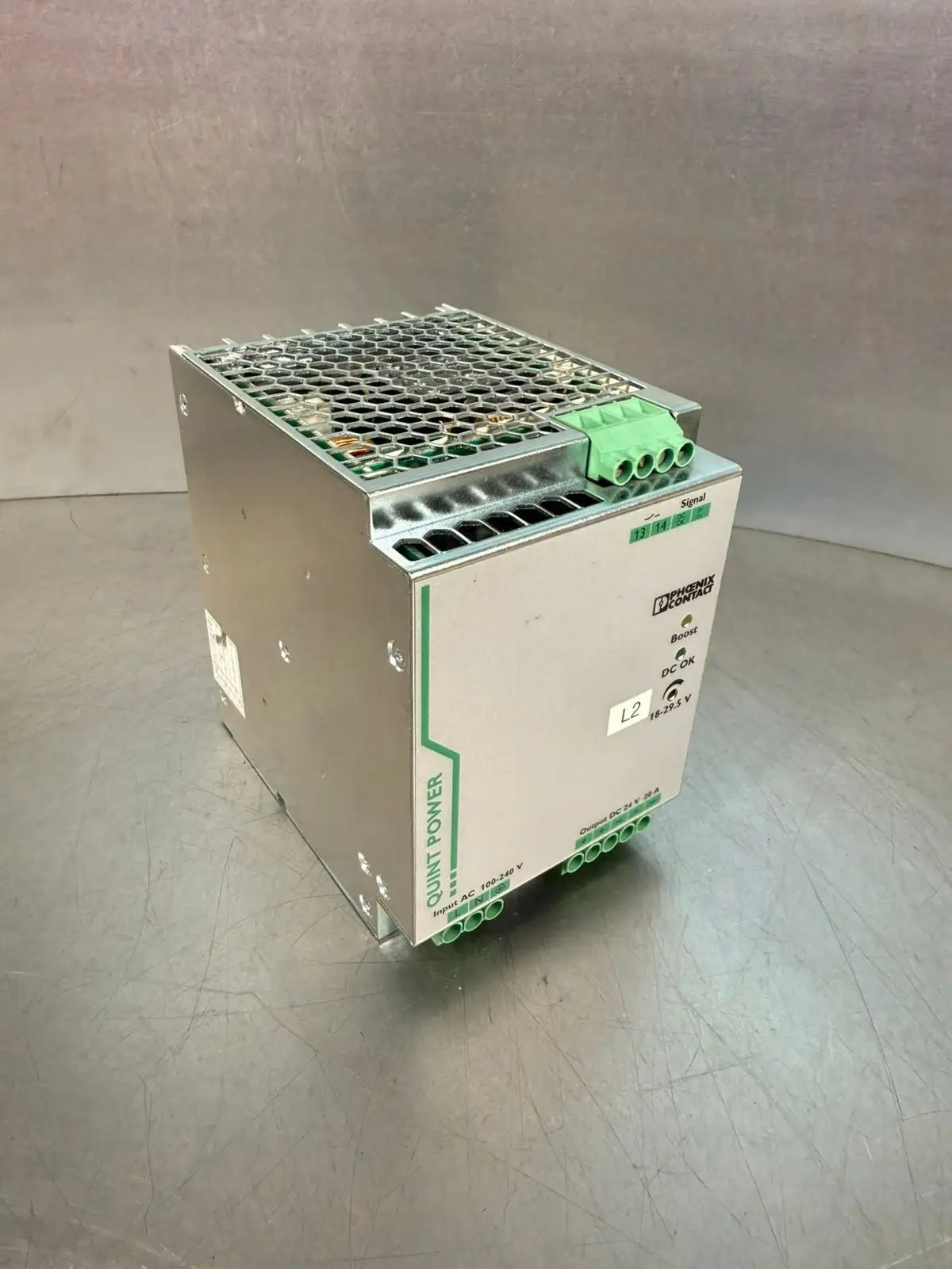Phoenix Contact Quint-PS/1AC/24DC/20 2866776 Power Supp. 24VDC 20A (4.1.4)