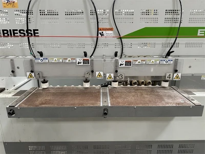 Used 2019 BIESSE (OMAL) ELIX K3 Throughfeed boring and boring/dowel-inserting machines California US | MachineryMax #1461515