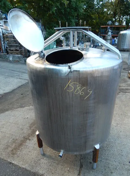Used 550 GALLON MIXING TANK 550 GALLON Stainless Steel Tanks New Jersey US | Champion Trading Corporation #424609