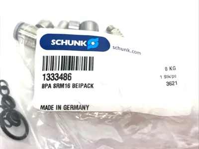 New | in-Stock Schunk Pneumatic Attachment Fitting Kit BPA SRM16 Parts (Hydraulics and Pneumatics) Michigan US | Maverick Industrial Sales #1390951