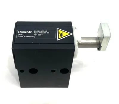 New | in-Stock Bosch Rexroth Pneumatic Damping Stop Gate VE2/D-60 Pneumatic Cylinders Michigan US | Maverick Industrial Sales #1423143